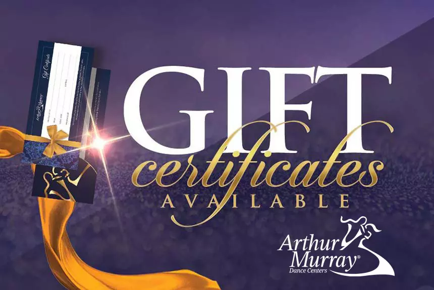 Arthur Murray Gift Certificates Arthur Murray Gift Certificates